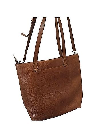 Madewell Zip Top Tote Leather Belt (view 2)