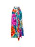 Mara Hoffman 100% Rayon Floral Multi Color Skort Size 4 - photo 4