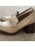 Sam Edelman 100% Synthetic White Heels Size 5 - photo 6