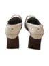 Sam Edelman 100% Synthetic White Heels Size 5 - photo 2