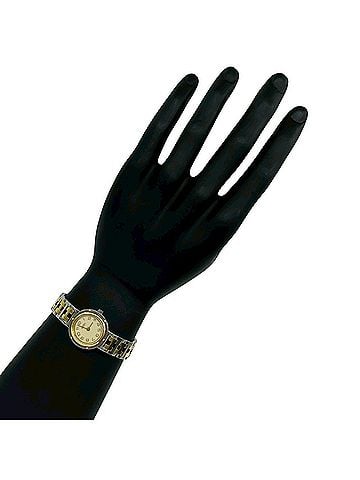 Hermès HERMES Vintage Clipper Stainless Steel GP Quartz Wristwatch, Silver/Gold, 29221 (view 2)