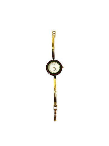 Gucci GUCCI Vintage Changeable Bezel Sherry Line GP Quartz Wristwatch Gold 34640 (view 1)