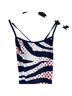 Arena 100% Polyester Polka Dots Red Blue Ivory One Piece Swimsuit Size 6 - photo 4
