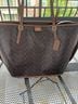 Coach Print Brown Leather Tote One size - photo 3