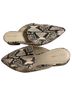 Cole Haan Snake Print Multi Color Mule/Clog Size 8 - photo 1