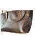 Coach Print Brown Leather Tote One size - photo 1