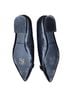 Boden 100% Leather Black Gold Flats Size EU 36 - photo 2