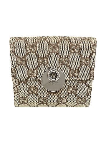 Gucci Gucci Women's Bi-fold Wallet 120938 GG Canvas Brown (view 1)