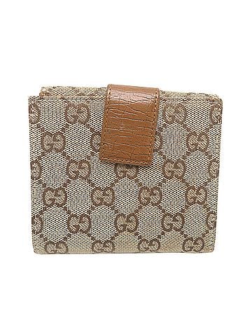 Gucci Gucci Women's Bi-fold Wallet 120938 GG Canvas Brown (view 2)