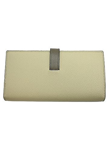 Loewe Loewe Large Vertical Wallet, Women's Long C660S40X01, Soft Grain Calf, Khaki (view 2)