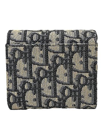 Christian Dior Christian Dior Dior Saddle Lotus Women's/Men's Tri-fold Wallet S5652CTZQ Cotton Oblique (view 2)