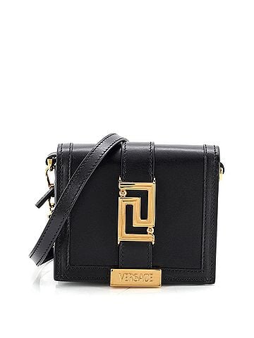 Versace Greca Goddess Wallet on Chain Leather Mini (view 1)