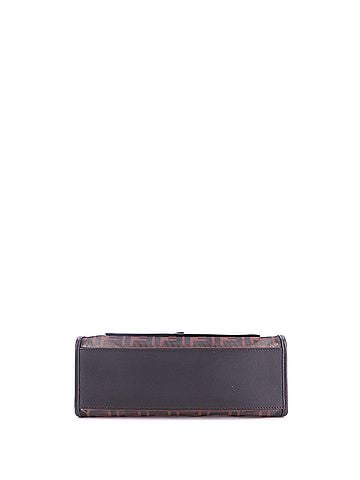 Fendi Runaway Shopper Tote Zucca Mesh Small (view 2)