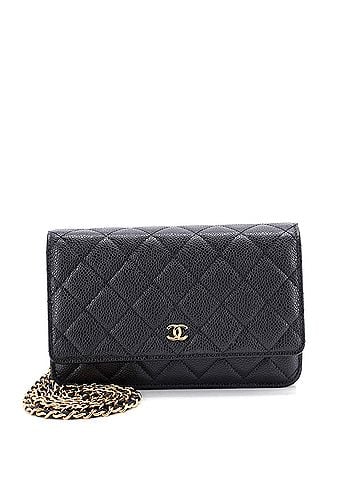 Chanel Wallet on Chain Quilted Caviar (view 1)
