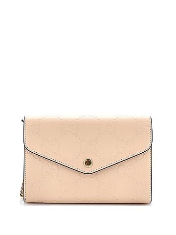 Gucci Envelope Wallet on Chain Guccissima Leather (view 1)
