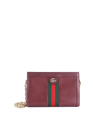 Gucci Ophidia Chain Shoulder Bag Leather Small (view 1)