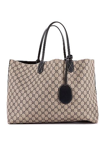 Gucci Reversible Tote GG Print Leather Large (view 1)