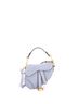 Christian Dior 100% Leather Blue Saddle Handbag with Strap Leather Micro One size - photo 1