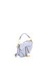Christian Dior 100% Leather Blue Saddle Handbag with Strap Leather Micro One size - photo 3