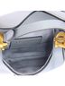 Christian Dior 100% Leather Blue Saddle Handbag with Strap Leather Micro One size - photo 5