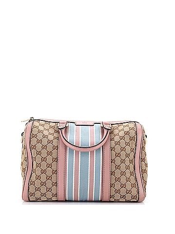 Gucci Vintage Web Boston Bag GG Canvas Medium (view 1)