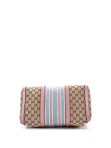 Gucci Vintage Web Boston Bag GG Canvas Medium (view 2)