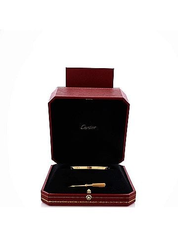 Cartier Love Bracelet 18K Yellow Gold Small (view 2)