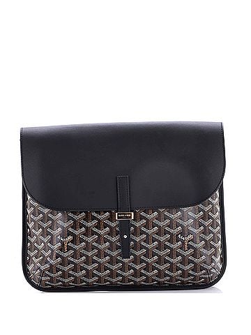 Goyard Coursier Messenger Bag Coated Canvas and Leather (view 1)