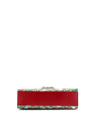 Gucci Padlock Shoulder Bag Tian Print GG Coated Canvas Medium (view 2)