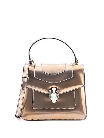Bvlgari Serpenti Top Handle Bag Patent Small (view 1)