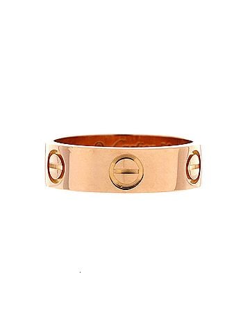 Cartier Love Band Ring 18K Rose Gold (view 1)