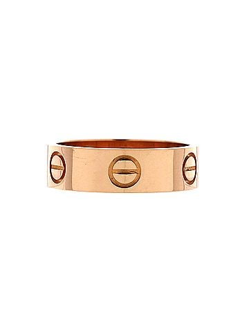Cartier Love Band Ring 18K Rose Gold (view 1)