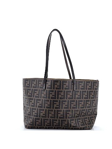Fendi Roll Tote Zucca Coated Canvas Medium (view 1)