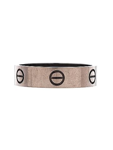 Cartier Love Band Ring 18K White Gold (view 1)