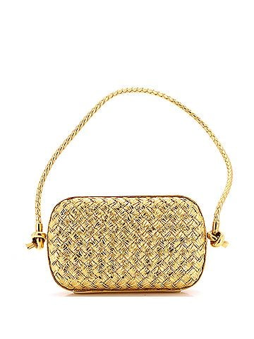 Bottega Veneta Knot Minaudiere on Strap Intrecciato Leather (view 1)