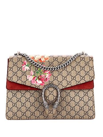 Gucci Dionysus Bag Blooms Print GG Coated Canvas Medium (view 1)