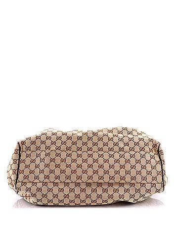 Gucci Sukey Tote GG Canvas with Leather Large (view 2)