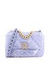 Chanel 100% Other Blue 19 Flap Bag Quilted Sequins Medium One size - photo 1