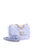 Chanel 100% Other Blue 19 Flap Bag Quilted Sequins Medium One size - photo 3