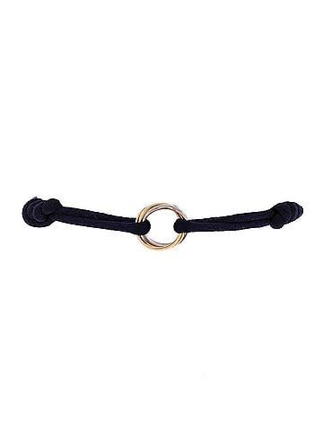 Cartier Trinity On Cord Bracelet Silk Cord with 18K Tricolor Gold (view 1)