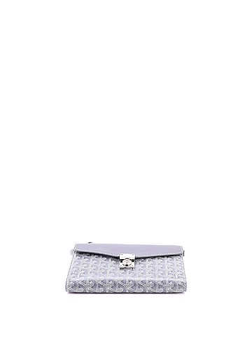 Goyard Chypre Wallet on Strap Coated Canvas with Leather (view 2)