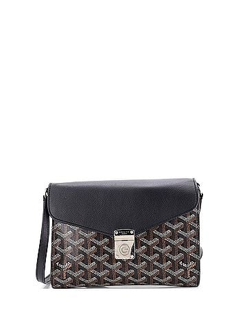 Goyard Chypre Wallet on Strap Coated Canvas with Leather (view 1)