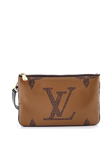 Louis Vuitton Double Zip Pochette Reverse Monogram Giant (view 1)