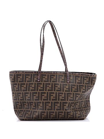 Fendi Roll Tote Zucca Coated Canvas Medium (view 1)