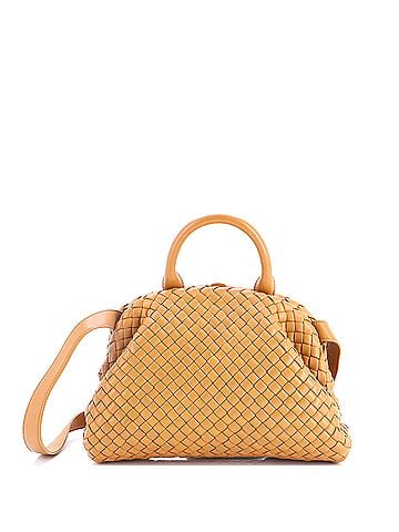 Bottega Veneta Padded Handle Tote Intrecciato Nappa Small (view 1)