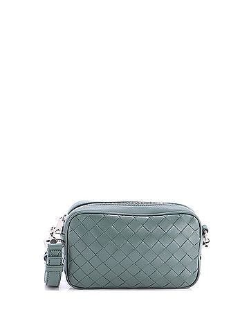Bottega Veneta Zip Camera Bag Intrecciato Nappa Small (view 1)