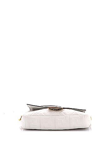 Fendi Baguette NM Bag Zucca Embossed Leather Medium (view 2)