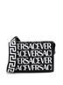Versace 100% Canvas Plain Black White All Over Logo Belt Bag Canvas Compact One size - photo 1