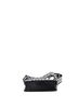 Versace 100% Canvas Plain Black White All Over Logo Belt Bag Canvas Compact One size - photo 2