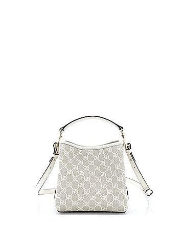 Gucci GG Emblem Bucket Bag GG Coated Canvas Small (view 1)